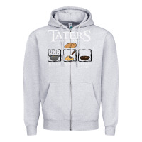 Heather Grey the lord of the rings taters potatoes recipe Zipper Hoodie - artisFamous