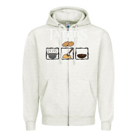 Oatmeal Heather the lord of the rings taters potatoes recipe Zipper Hoodie - artisFamous