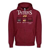 Burgundy the lord of the rings taters potatoes recipe Zipper Hoodie - artisFamous