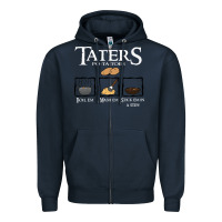 Navy the lord of the rings taters potatoes recipe Zipper Hoodie - artisFamous