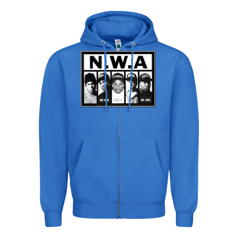 N.w.a Californian Hip Hop Group N.w.a Zipper Hoodie by artisFamous | Teevron
