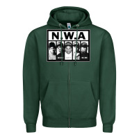 Sports Green N.W.A Californian hip hop group N.W.A Zipper Hoodie - artisFamous