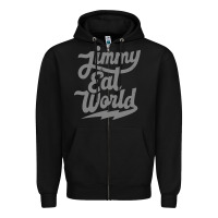 Black JImmy Eat World Zipper Hoodie - artisFamous