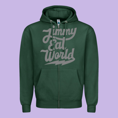 Jimmy Eat World Zipper Hoodie Designed By Artisfamous