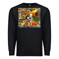 Black Fall baby cow Premium Sweatshirt - RanaPortraitStore