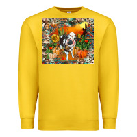 Lemon Fall baby cow Premium Sweatshirt - RanaPortraitStore