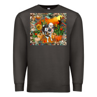 Smoke Fall baby cow Premium Sweatshirt - RanaPortraitStore