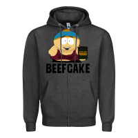 Charcoal Heather beefcake Zipper Hoodie - artisFamous
