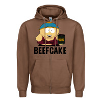 Chestnut beefcake Zipper Hoodie - artisFamous