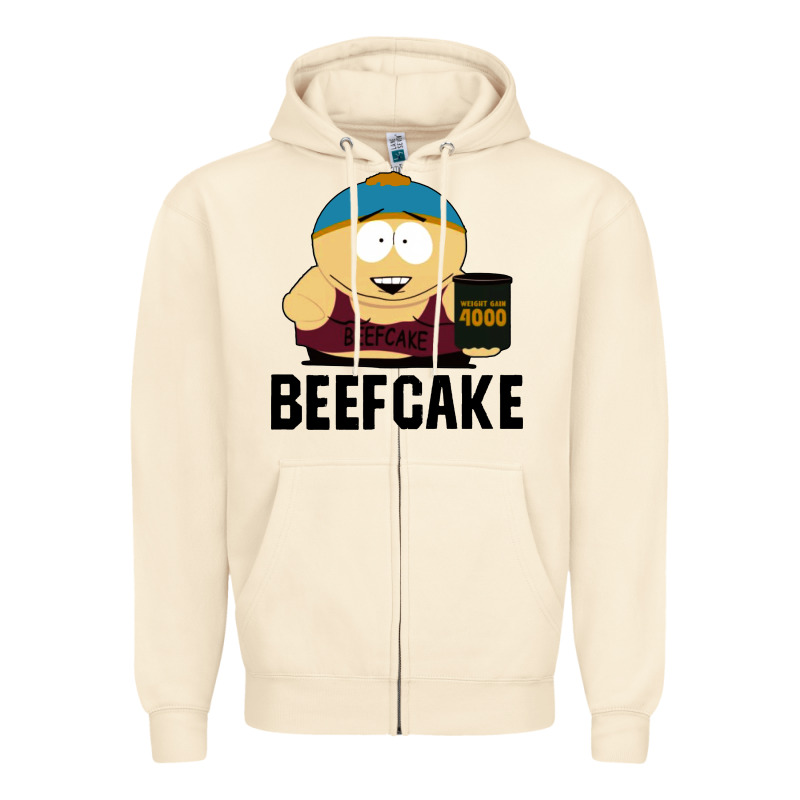 Beefcake Zipper Hoodie by artisFamous | Teevron