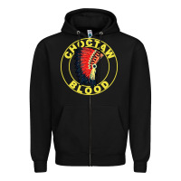Black choctaw blood Zipper Hoodie - artisFamous