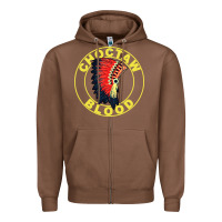 Chestnut choctaw blood Zipper Hoodie - artisFamous