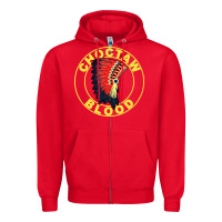 Red choctaw blood Zipper Hoodie - artisFamous