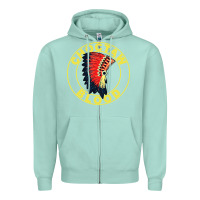 Seafoam choctaw blood Zipper Hoodie - artisFamous