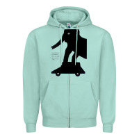 Elephant Black To Stand On Your Car Zipper Hoodie | Teevron