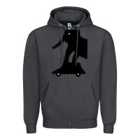 Smoke Elephant Black To Stand On Your Car Zipper Hoodie - artisFamous
