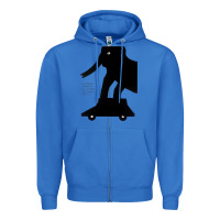 True Royal Elephant Black To Stand On Your Car Zipper Hoodie - artisFamous