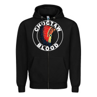 Black choctaw blood Zipper Hoodie - artisFamous