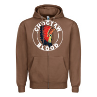 Chestnut choctaw blood Zipper Hoodie - artisFamous