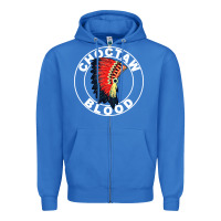 True Royal choctaw blood Zipper Hoodie - artisFamous