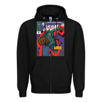 Black Legend Magazine Zipper Hoodie - artisFamous