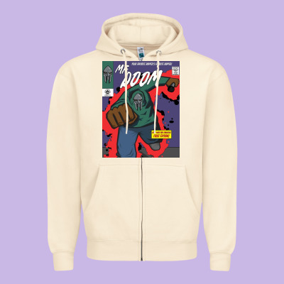 Legend Magazine Zipper Hoodie Designed By Artisfamous