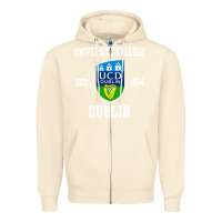 Sandshell university college dublin Zipper Hoodie - artisFamous