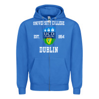 University College Dublin Zipper Hoodie | Teevron