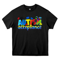 Black Autism acceptance Heavy Core Tee - CowGirlArtShop