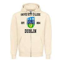 Sandshell university college dublin Zipper Hoodie - artisFamous