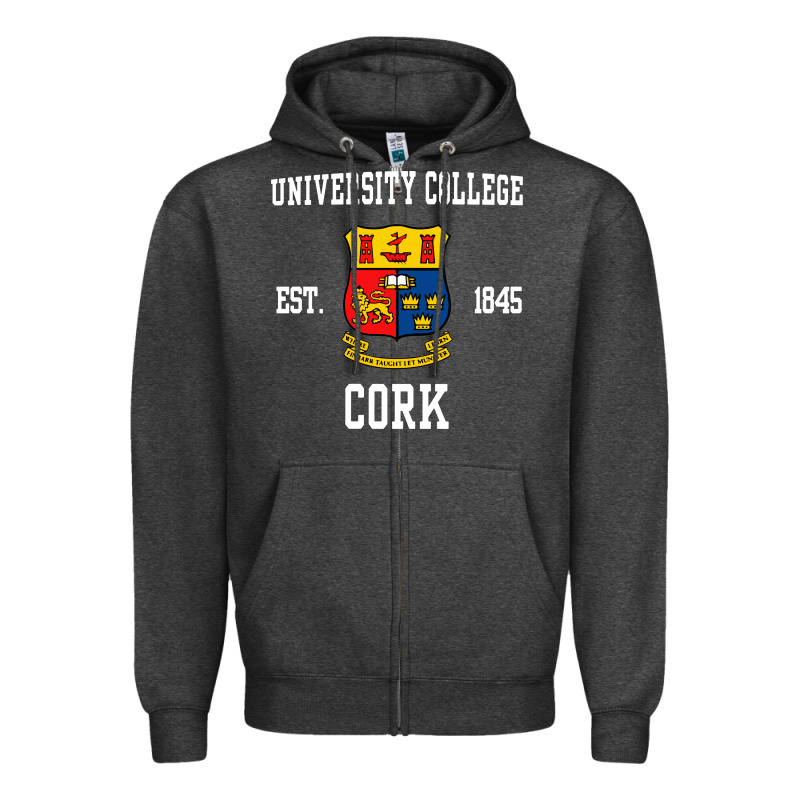 University College Cork Zipper Hoodie by artisFamous | Teevron