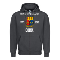 Smoke university college cork Zipper Hoodie - artisFamous