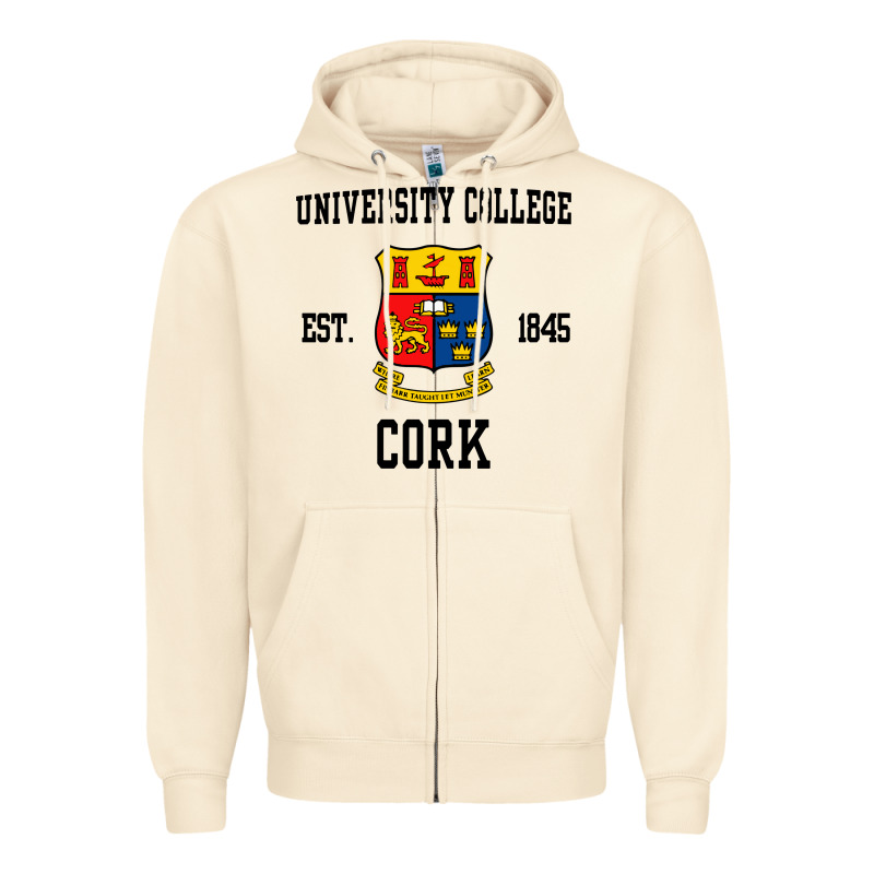University College Cork Zipper Hoodie by artisFamous | Teevron
