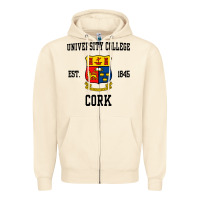 Sandshell university college cork Zipper Hoodie - artisFamous