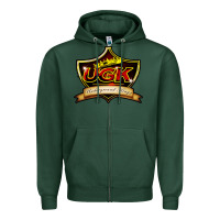 Sports Green ugk underground kingz Zipper Hoodie - artisFamous
