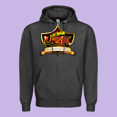 Ugk Zipper Hoodie Designed By Artisfamous