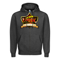 Charcoal Heather ugk Zipper Hoodie - artisFamous