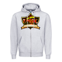 Heather Grey ugk Zipper Hoodie - artisFamous