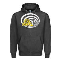 Charcoal Heather American color science-fiction TV series Zipper Hoodie - artisFamous