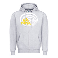 Heather Grey American color science-fiction TV series Zipper Hoodie - artisFamous