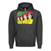 Charcoal Heather Devo Zipper Hoodie - artisFamous