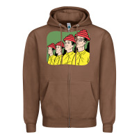 Chestnut Devo Zipper Hoodie - artisFamous