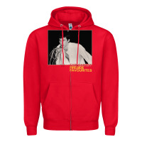 Red Fad Gadget Fireside Favourites Zipper Hoodie - artisFamous