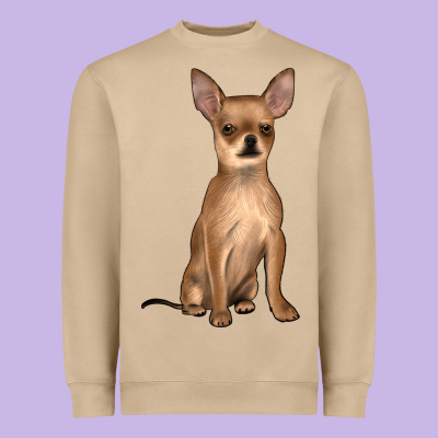 Chihuahua Heavyweight Sweatshirt Designed By Jahusdesignshop