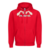 Red ew david schitt's creek Zipper Hoodie - artisFamous