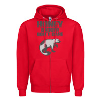 Red honey badger dont care Zipper Hoodie - artisFamous