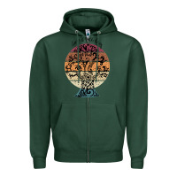 Sports Green National love a tree day Zipper Hoodie - artisFamous