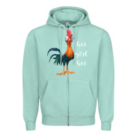 Seafoam hei girl Zipper Hoodie - artisFamous