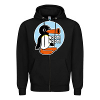 Black noot noot funny Zipper Hoodie - artisFamous