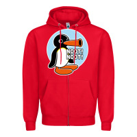 Red noot noot funny Zipper Hoodie - artisFamous